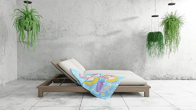 Franco Squishmallows Super Soft Cotton Bath/Pool/Beach Towel, 58 in x 28 in