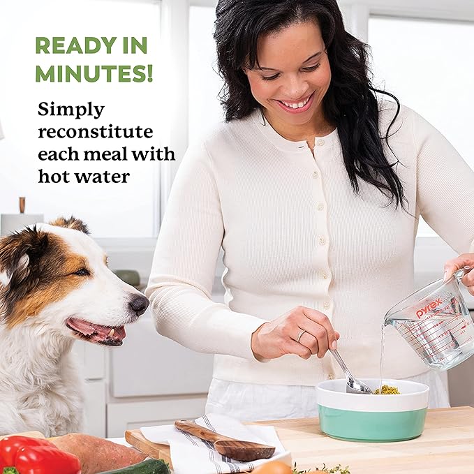 Dr. Harvey's Chicken & Garden Veggies Dog Food, Whole-Grain Dehydrated Dog Food with Freeze-Dried Chicken (5.5 Ounces, Trial Size)