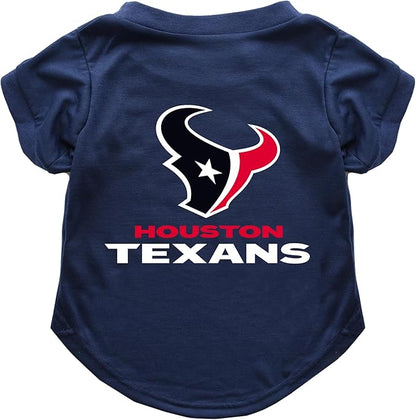 Littlearth Houston Texans NFL Pet T-Shirt