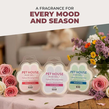 Pet House Elderberry Jam Wax Melts - Long-Lasting Scented Fall Wax Melts for Warmer, Plant Based, Pet Friendly Pack of 2