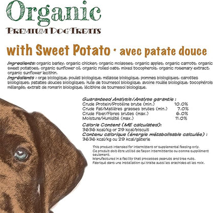Darford Organic Premium Dog Treat - Sweet Potato - 12 lb
