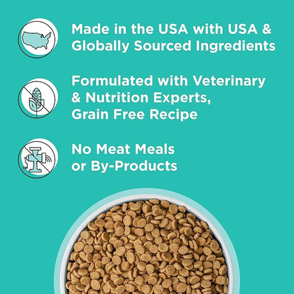 BIXBI Rawbble Freeze-Dried Raw Coated Dog Food, Duck – Fresh Meat, No Meat Meals, Grain-Free – USA Made, 4 lbs