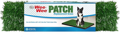 Four Paws Wee-Wee Premium Patch Indoor and Outdoor Pet Potty for Dogs l Dog Potty Training l Artificial Grass l Wee-Wee Patch