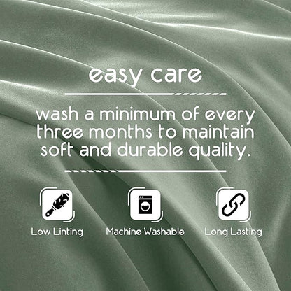 The Original Vellux Blanket - Soft, Warm, Insulated, Pet-Friendly, Home Bed & Sofa - Moss, Twin 66 x 90"
