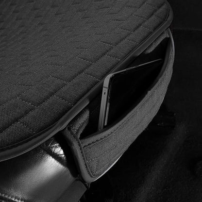 VarCozy Linen Car Seat Covers, Breathable Front Pair Seat Covers for Cars with Non-Slip Protector for All Seasons, Universal Front Seat Covers for Cars, SUVs, Trucks