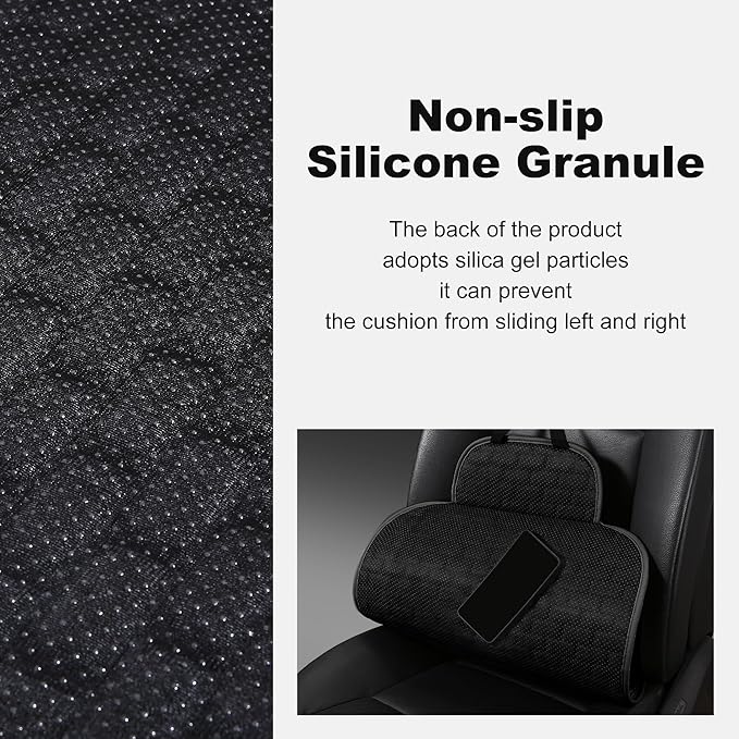 VarCozy Linen Car Seat Covers, Breathable Front Pair Seat Covers for Cars with Non-Slip Protector for All Seasons, Universal Front Seat Covers for Cars, SUVs, Trucks