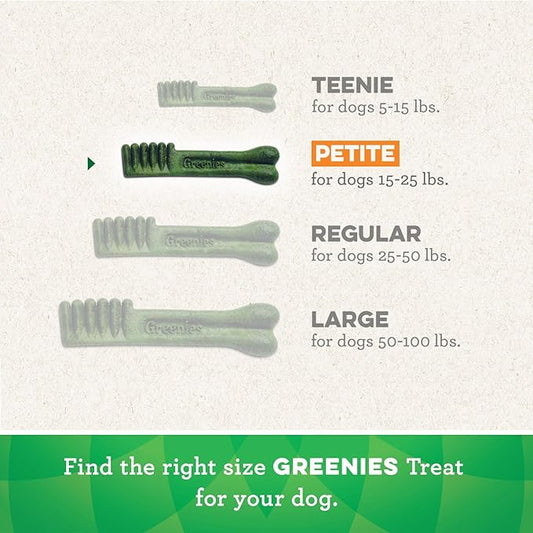 Greenies Petite Variety Pack With 12 Oz. Original And 12 Oz. Blue Berry Dental Dog Treats