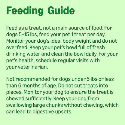 Amazon Basics Dental Dog Treats to Help Clean Teeth & Freshen Breath for Tiny Dogs, Unflavored, Per Pack: 130 Count, 2.25 pounds (Previously Wag)