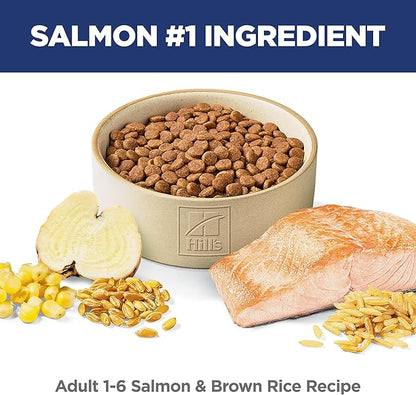 Hill's Science Diet Adult 1-6 Dry Cat Food, Salmon & Brown Rice, 3.5 lb. Bag