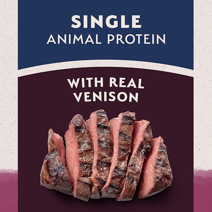 Natural Balance Limited Ingredient Adult Grain-Free Dry Dog Food, Reserve Sweet Potato & Venison Recipe, 12 Pound (Pack of 1)