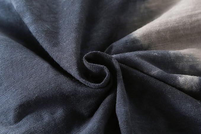 Dog Cotton Black Grey Tie Dye T-Shirts Soft and Stretchy Breathable Pet Shirt Pajamas Pets Clothes for Large Dogs,2XL Grey