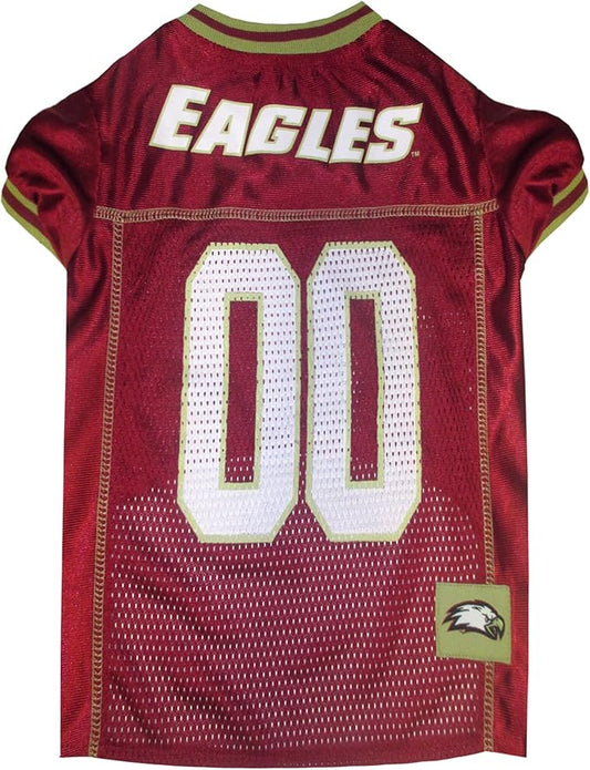 Pets First NCAA College Boston College Eagles Mesh Jersey for DOGS & CATS, X-Small.Licensed Dog Jersey with your Favorite Football/Basketball College Team