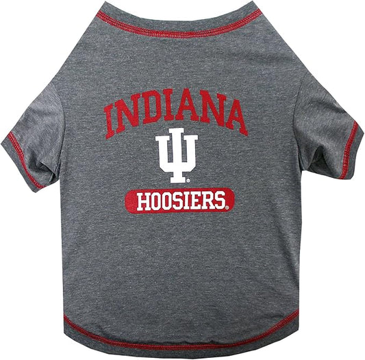 Pets First NCAA Indiana Hoosiers Dog T-Shirt, X-Small