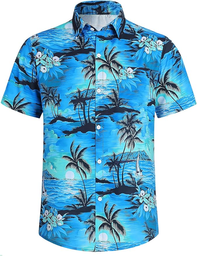 Dog Shirts Hawaii Dog Clothes for Small Medium Large Dogs Owner and Pet Shirts are Sold Separately