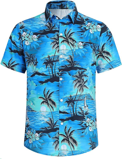 Dog Shirts Hawaii Dog Clothes for Small Medium Large Dogs Owner and Pet Shirts are Sold Separately