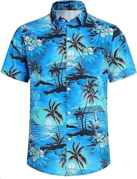 Dog Shirts Hawaii Dog Clothes for Small Medium Large Dogs Owner and Pet Shirts are Sold Separately