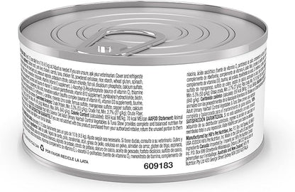Hill's Science Diet Urinary Hairball Control Adult 1-6 Wet Cat Food, Tuna & Vegetables Stew, 2.9 oz Cans, Case of 24