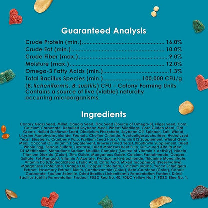 Kaytee Forti-Diet Pro Health Pet Canary & Finch Food, 2 lb