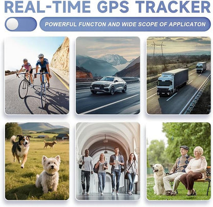 0.8 inch!Hidden Mini GPS Tracker for Vehicles Portable Real Time Magnetic Tracking Device Car Full Global Coverage Location Kids Dogs Trucks Person No Subscription Required Monthly Fee (1, Ultra mini)