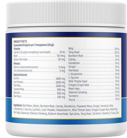 Rx Vitamins Nutritional Support - A Combination of Essential Vitamins, Minerals, & Other Beneficial Compounds for Dogs and Cats - 9.07oz
