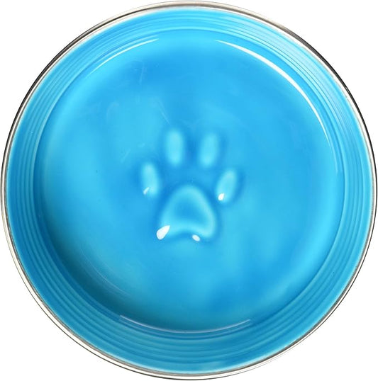 Loving Pets Le BOL Dog Bowl, Medium, Seine Blue,7936
