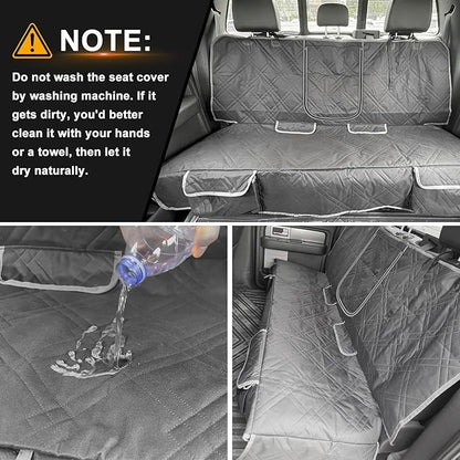 Dog Car Seat Cover Compatible with Subaru Forester 2002-2025, Waterproof Pet Bench Seat Cover for Back Seat, 600D Heavy Duty Scratch Proof Nonslip Truck Seat Covers for Dogs