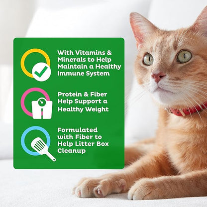 9Lives Indoor Essentials Dry Cat Food for Adult Cats with Chicken & Salmon Flavors, 3.15 lb. Bag (Pack of 4)