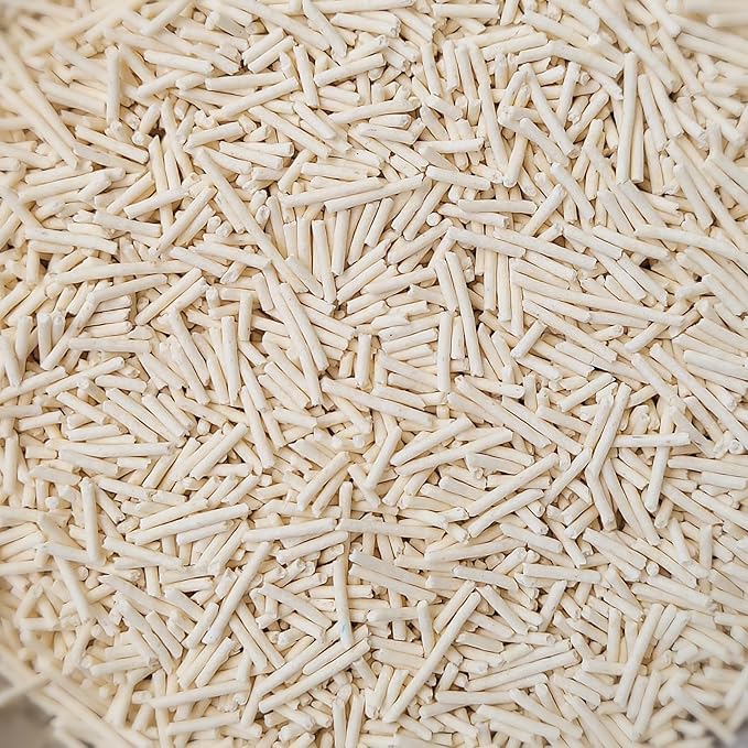 EcoLeo Plant-Based Cat Litter – Dust-Free, Clumping, Unscented, Odor Control, Low Tracking Micro Pellets, Natural Litter for Multi-Cat Homes