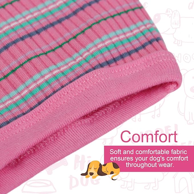 Elevate Your Pet's Comfort and Fashion: Premium 100% Cotton Rib Dog Shirt Vest for Small Breeds Like Chihuahuas, Yorkies, and Puppies .Year-Round Style with Tank-Style Puppy Attire Beige X-Small