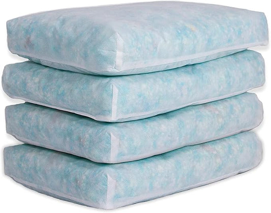 Moots Supreme Filling Formula, 8 lb (4 Cushions, 2 lb/Each), Refill for Pet Beds, Cushions and Pillows