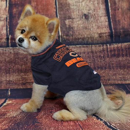NFL Chicago Cubs Dog T-Shirt for Pets, Size X-Large. Officially Licensed Pet Shirt with Team Logo, Soft Stretchable Comfort Fit Apparel for Dogs & Cats