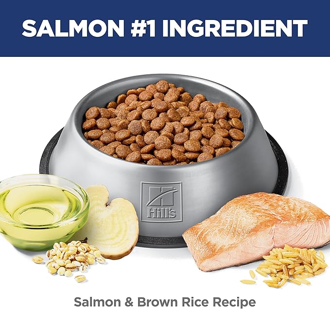 Hill's Science Diet Adult 1-6 Sensitive Stomach & Skin Dry Dog Food, Salmon Recipe, 35 lb. Bag