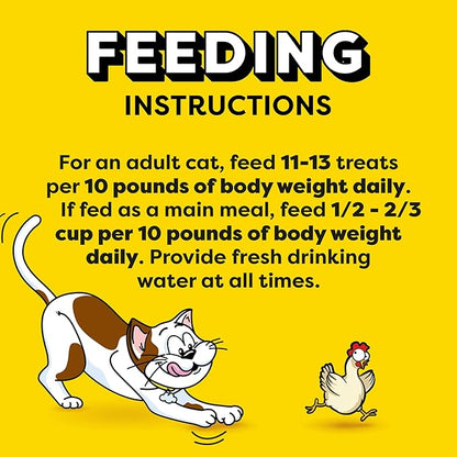 Temptations Cat Treats Classic Crunchy and Soft Cat Treats, Tasty Chicken Flavor, 48 oz. Bag