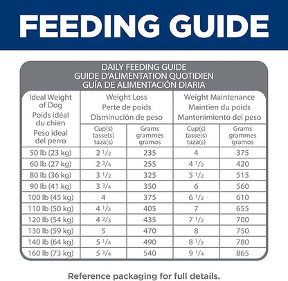 Hill's Science Diet Adult Perfect Weight & Joint Support Large Breed Dry Dog Food, Chicken, 25 lb. Bag