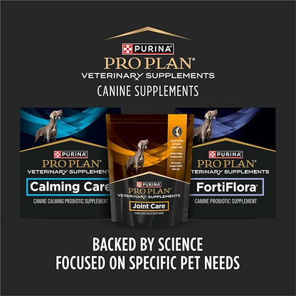 Purina Pro Plan Veterinary Small Breed Dog Joint Care Supplement with Glucosamine, Chondroitin, and Collagen to support Hip and Joint Health – 30ct Pouch