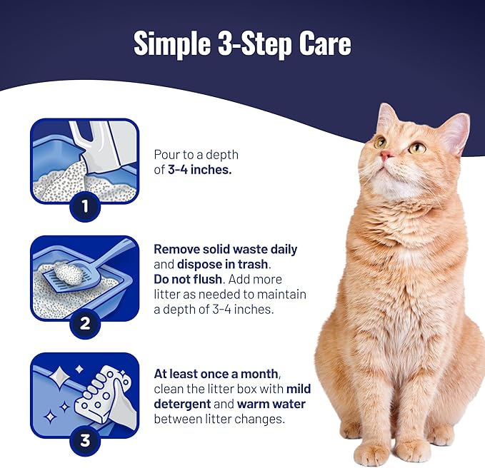 Cat's Pride Max Power: Bacterial Odor Control - Up to 10 Days of Powerful Odor Control - Strong Clumping - 99% Dust Free - Multi-Cat Litter, Scented, 15 Pounds