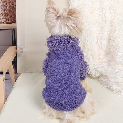 Dog Sweater for Small Dogs Girl Boy Puppy Clothes Turtleneck Dog Pullover XXS Chihuahua Sweatshirt Dog Coats for Small Dogs Cat Sweater