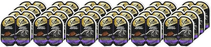 Sheba Perfect Portions Wet Cat Food Cuts in Gravy, Cat Food Wet Recipe, Savory Mixed Grill Entree, 2.6 oz. Twin-Pack Trays (24 Count, 48 Servings)