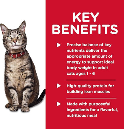 Hill's Science Diet Adult 1-6 Wet Cat Food, Chicken Minced, 5.5 oz. Cans, 24-Pack