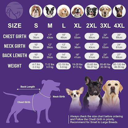 cyeollo 4XL Dog Sweater,Pullover Turtleneck for Large Dogs Classic Knitwear Fall Winter Cold Weather Dog Clothes for Giant Breed Warm Pet Apparel Large Big Dogs Sweaters Male, Purple XXXXL