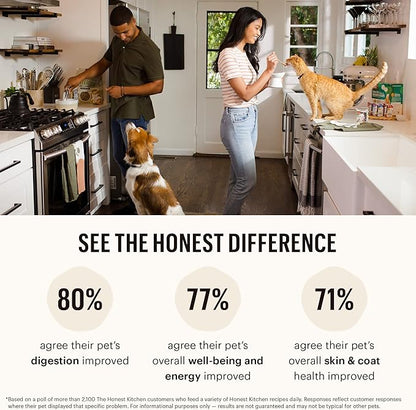 The Honest Kitchen Whole Food Clusters Small Breed Whole Grain Chicken Dry Dog Food, 1 lb Trial Pouch (Pack of 2)