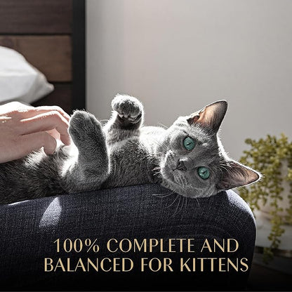Sheba Perfect Portions Kitten Wet Food,Pate Cat Food Wet Entree,Salmon Recipe,2.6 oz. Twin-Pack Trays (,48 Servings),24 Count (Pack of 2)
