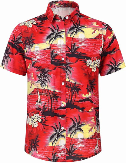 Dog Shirts Hawaii Dog Clothes for Small Medium Large Dogs Owner and Pet Shirts are Sold Separately