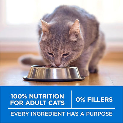 Purina ONE Plus High Protein Cat Food Dry Salmon and Ocean Whitefish Cat Skin and Coat Health Formula - 16 lb. Bag