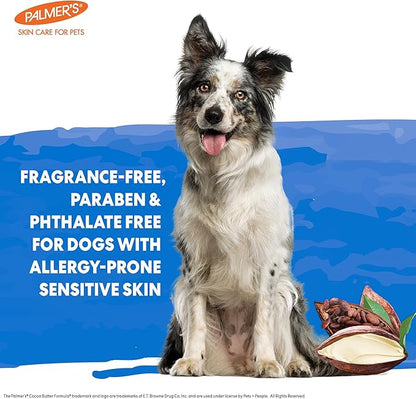 Palmer's for Pets Itch & Hot Spot Relief Spray with Cocoa Butter 8oz; Dog Skin Conditioner Spray with Vitamin E and Cocoa Butter, Skin Allergy Spray for Dogs