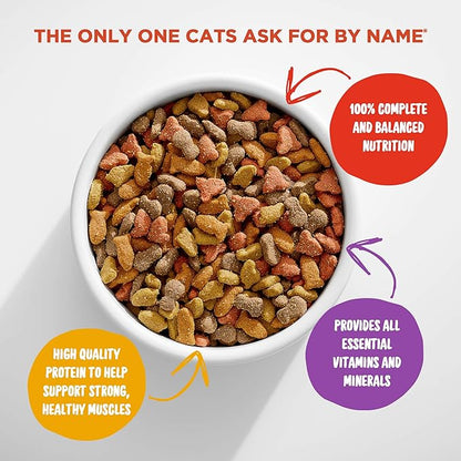 Meow Mix Original Choice Dry Cat Food, 6.3 Pound Bag (Pack of 2)