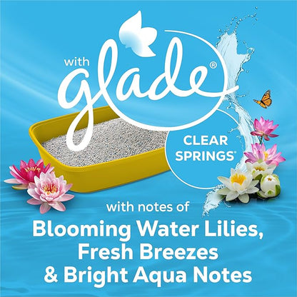 Purina Tidy Cats Clumping Multi Cat Litter, Glade Clear Springs - 16 lb. Bag