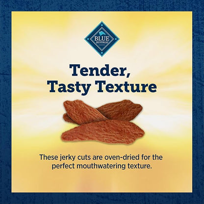 Blue Buffalo True Chews Premium Jerky Cuts Natural Dog Treats, Chicken, 22 oz bag
