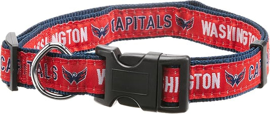 Pets First NHL Collar for Dogs & Cats. Adjustable, Cute, & Stylish! The Ultimate Hockey Fan Collar!