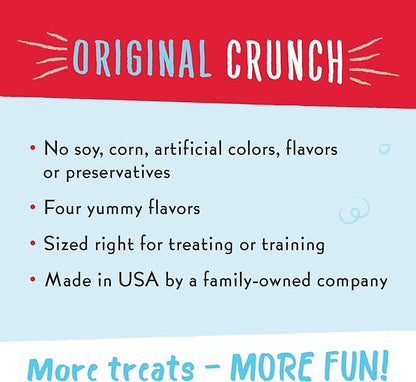 Charlee Bear Original Dog Treats, Cheese and Egg, 6 oz (Pack of 2)